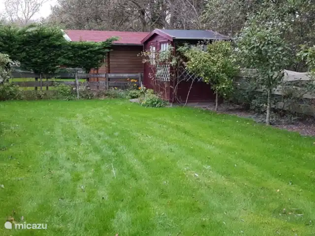 bungalow huren in Nederland, Noord-Holland, Julianadorp aan Zee – Bungalow Wind Rose achtertuin