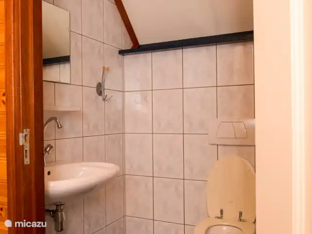 Le Colibri | Pays-Bas, Overijssel, Ootmarsum - bungalow Toilettes à l'étage