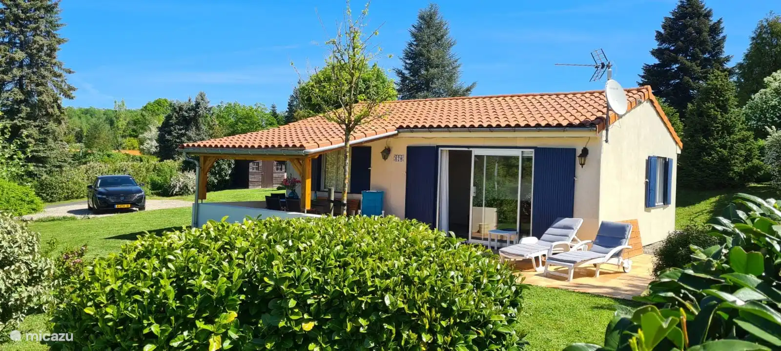 Village Le Chat 120 in Frankreich, Charente, Écuras - Bungalow