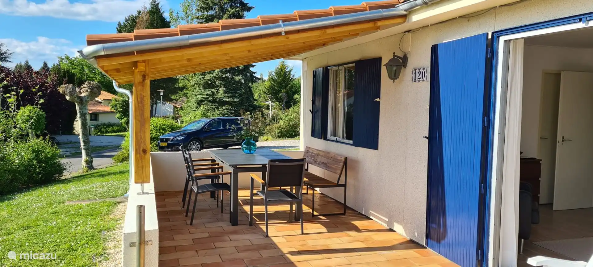 Village Le Chat 120 in Frankreich, Charente, Écuras - Bungalow