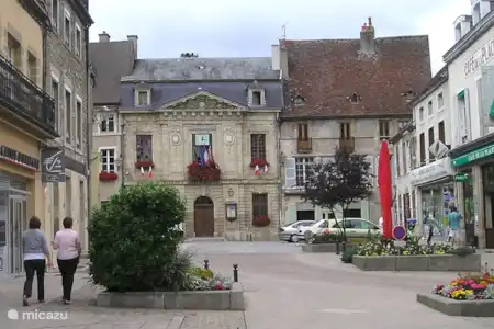 La ville d'Arnay-le-Duc