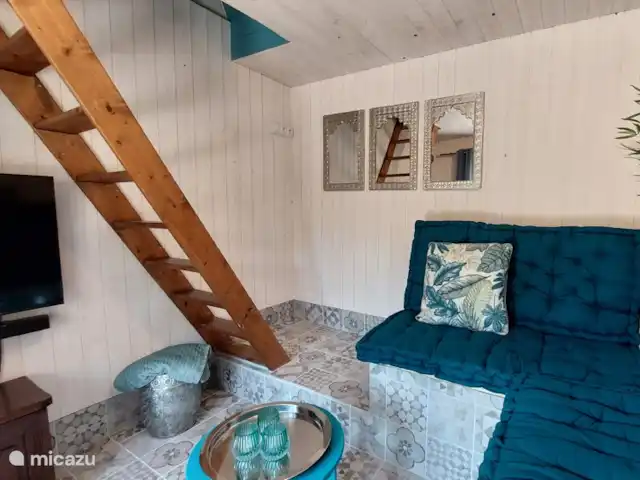 Moulin Fouché - Le Pigeonnier | France, Côte-d'Or, Arnay-le-Duc - gîte / cottage Salon cosy avec télévision