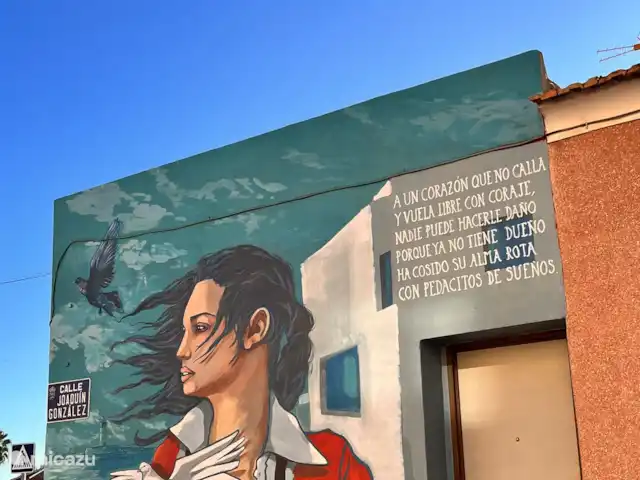 Location de Vacances Espagne, Costa Blanca, Rojales, appartement - Casa Rio Centre mural Rojales