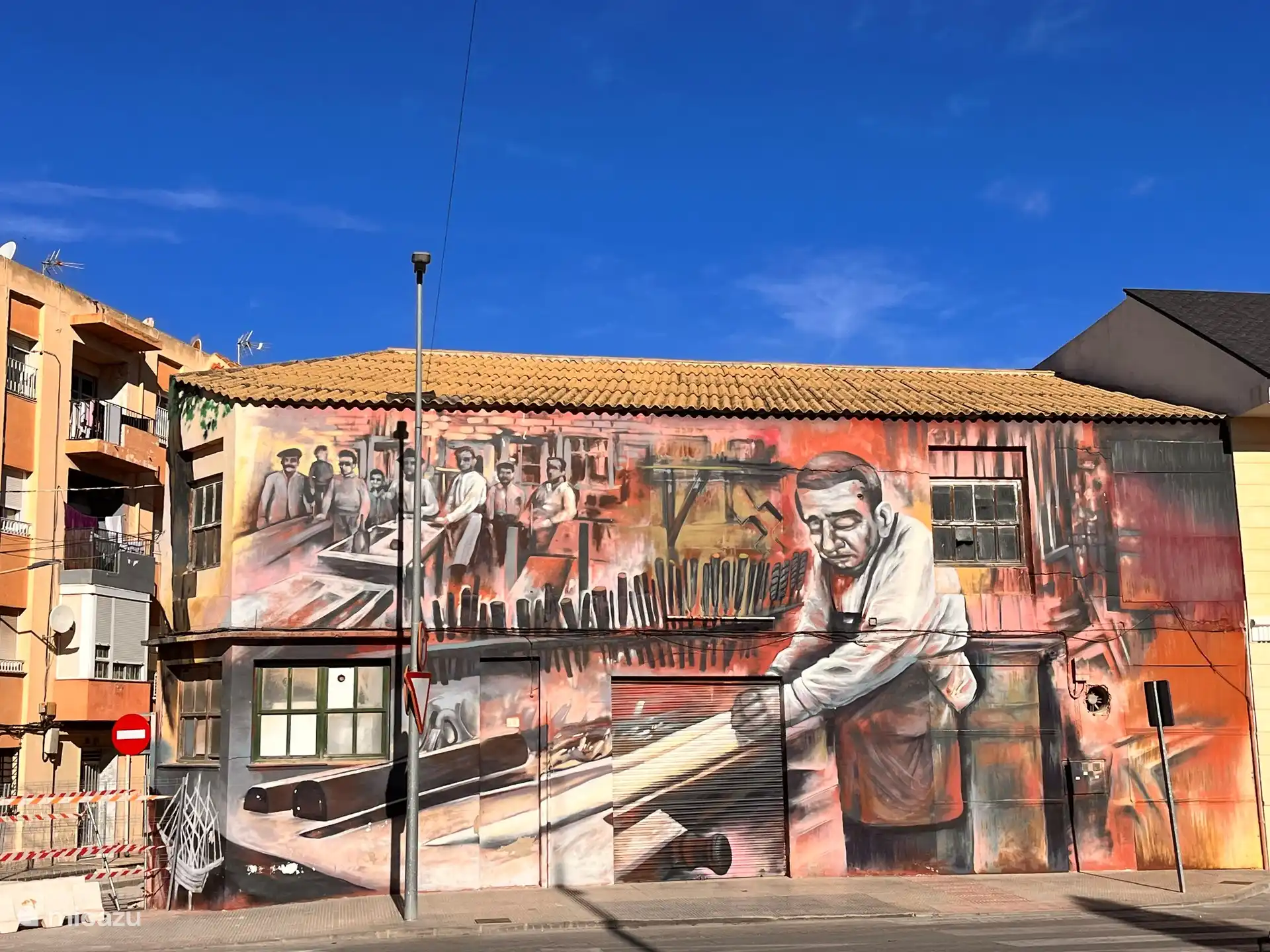 Wandgemälde Rojales