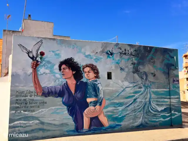Location de Vacances Espagne, Costa Blanca, Rojales, appartement - Casa Rio Peinture murale Rojales