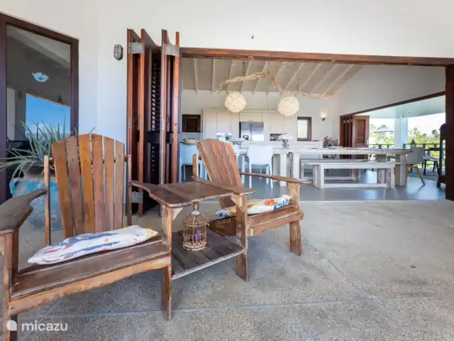 villa huren in Curaçao, Banda Ariba (oost), Jan Thiel – Villa Milonga terras