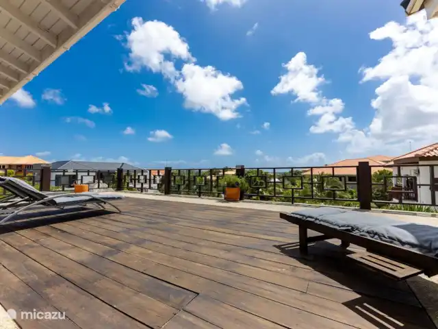 villa huren in Curaçao, Banda Ariba (oost), Jan Thiel – Villa Milonga terras