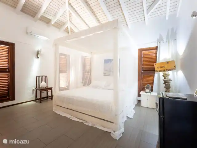 villa huren in Curaçao, Banda Ariba (oost), Jan Thiel – Villa Milonga slaapkamer 1