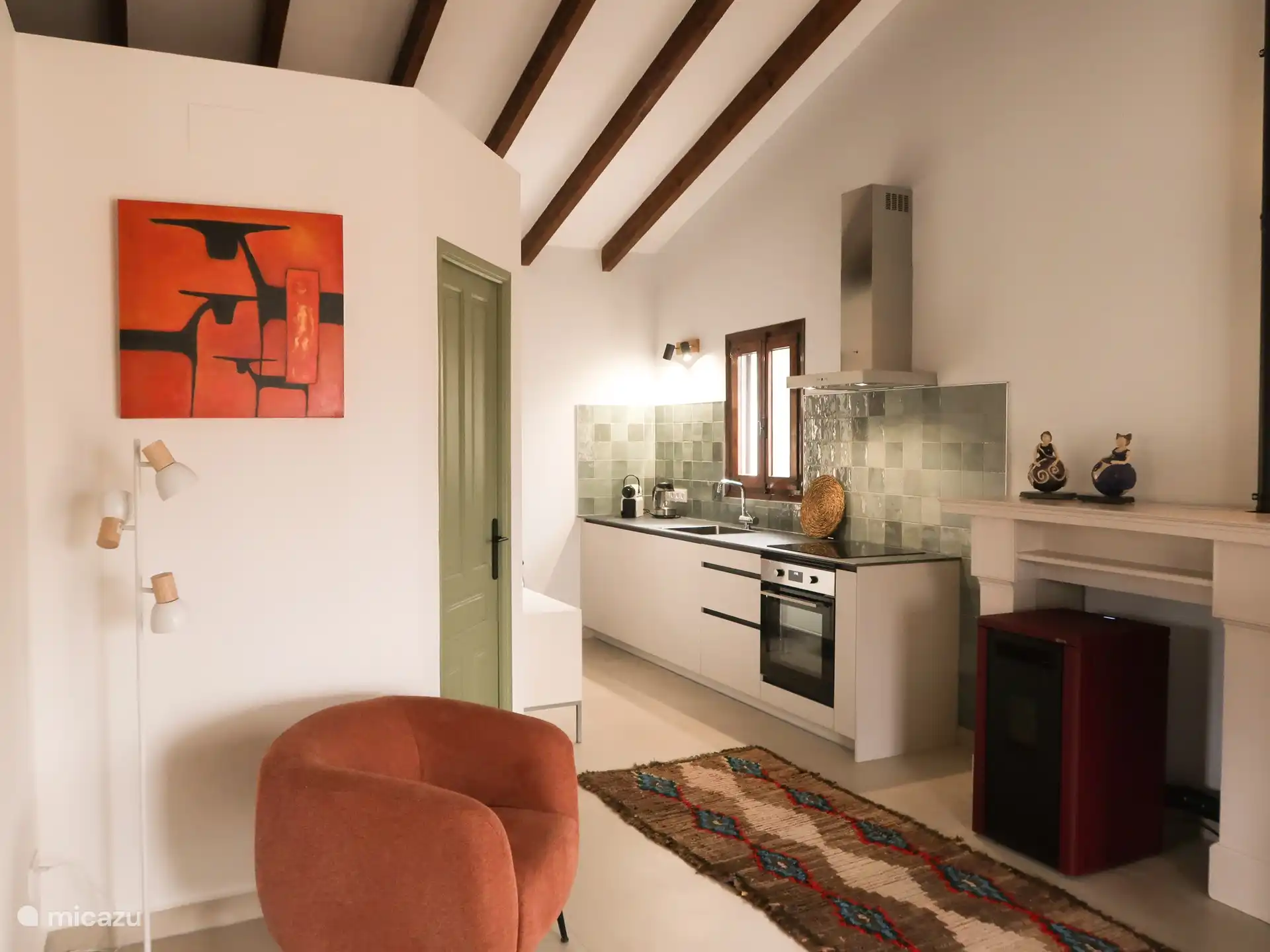 Blick auf die Küche