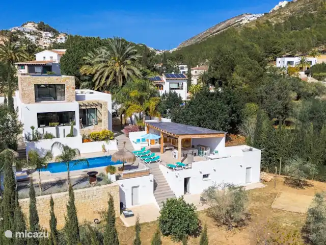 Casa Dana | Espagne, Costa Blanca, Moraira - villa Photo de drone - vue de face