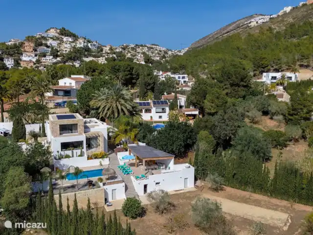 Casa Dana | Espagne, Costa Blanca, Moraira - villa Photo de drone - vue de face
