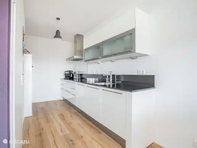 Location de Vacances Pays-Bas, Brabant-Septentrional, Breda, appartement - Appartement de luxe avec de belles vues Cuisine comprenant lave-vaisselle, four, bouilloire et cafetière