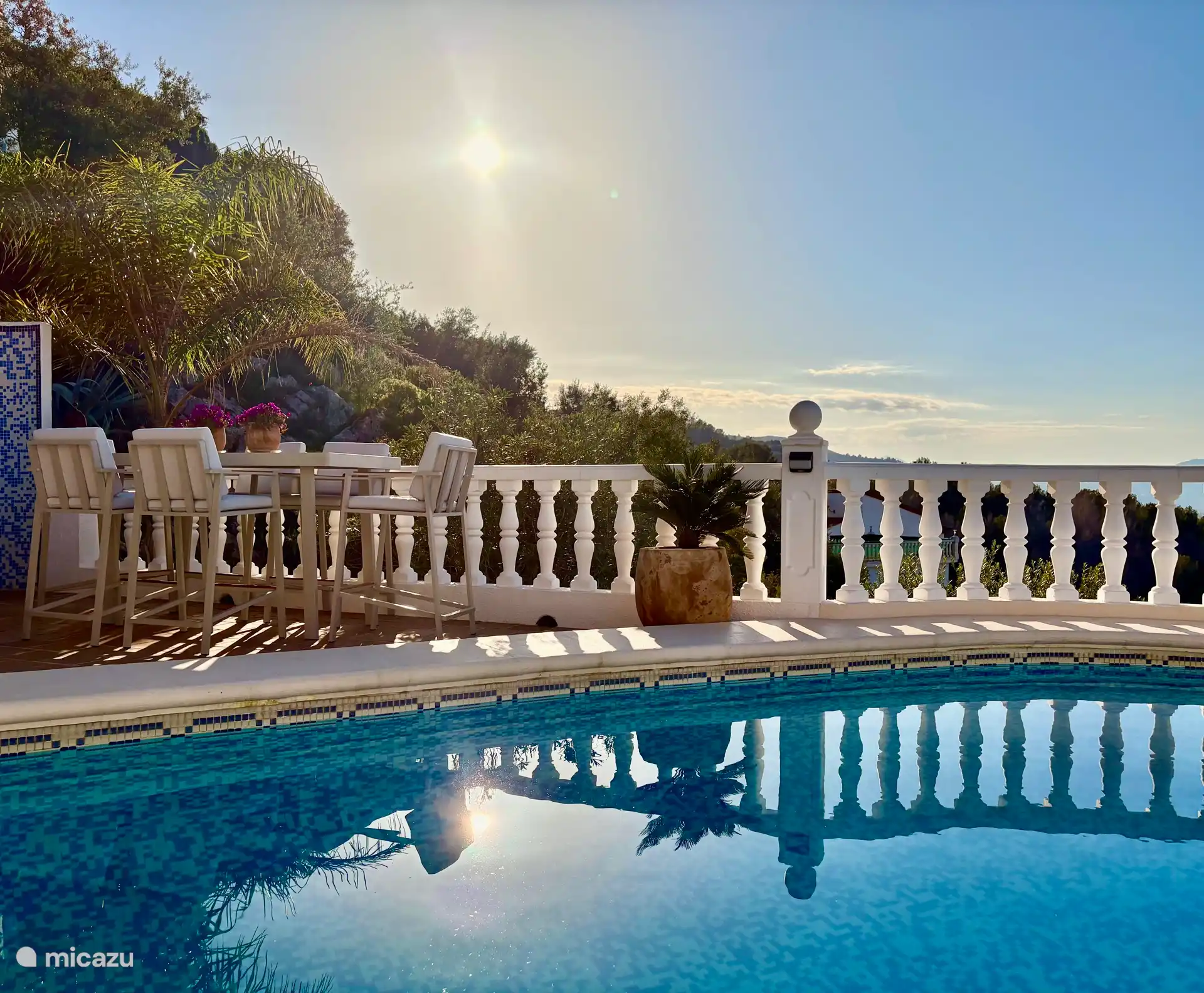 Vue depuis les transats