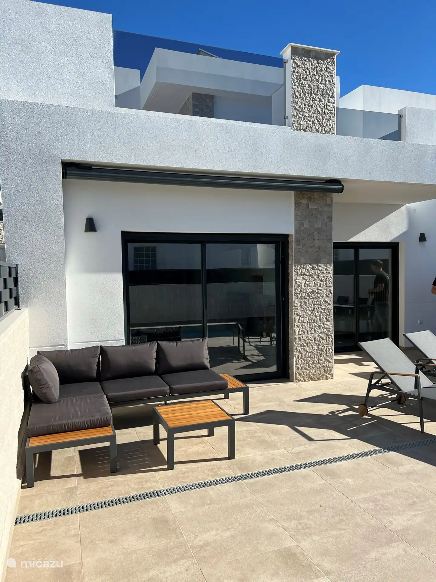 Hinterhof-Lounge-Set