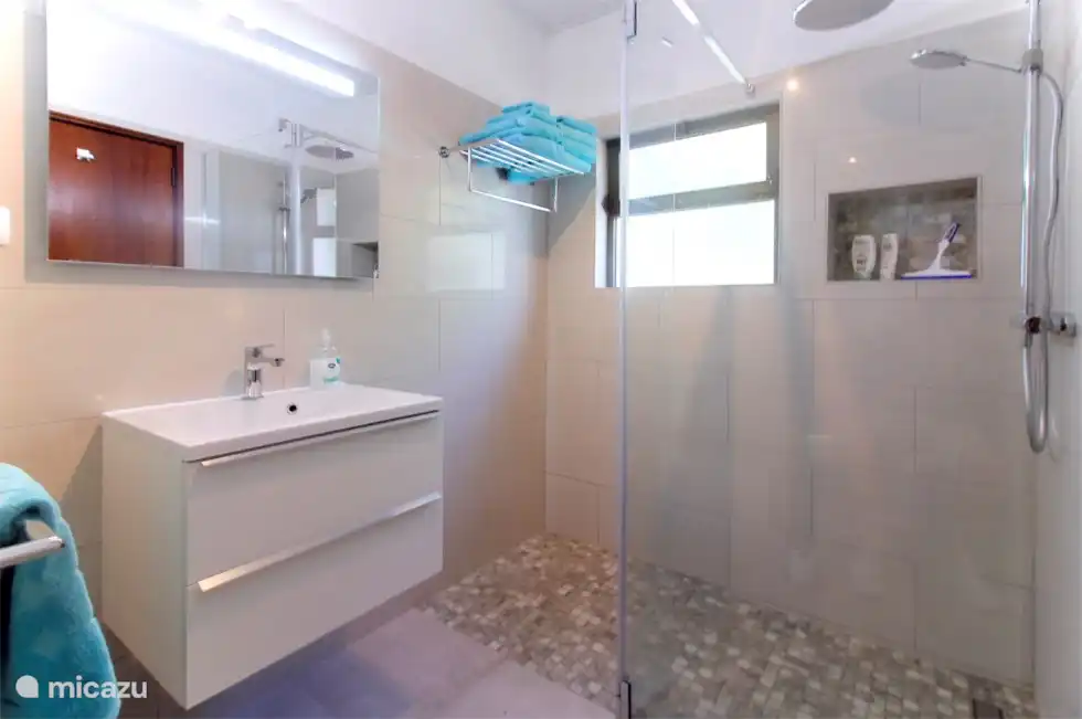 Beautiful, neat bathroom, completely renovated three years ago. Modern and fresh for your comfort during your stay.
