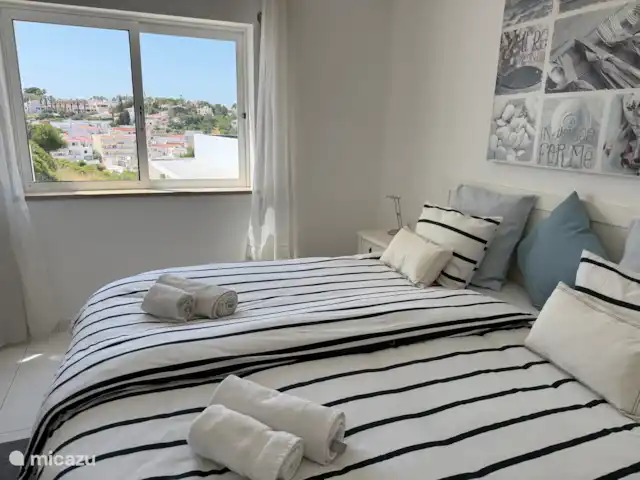 Location de Vacances Portugal, Algarve, Carvoeiro, appartement - Casa Branco Carvoeiro Algarve Chambre avec vue imprenable à l’arrière