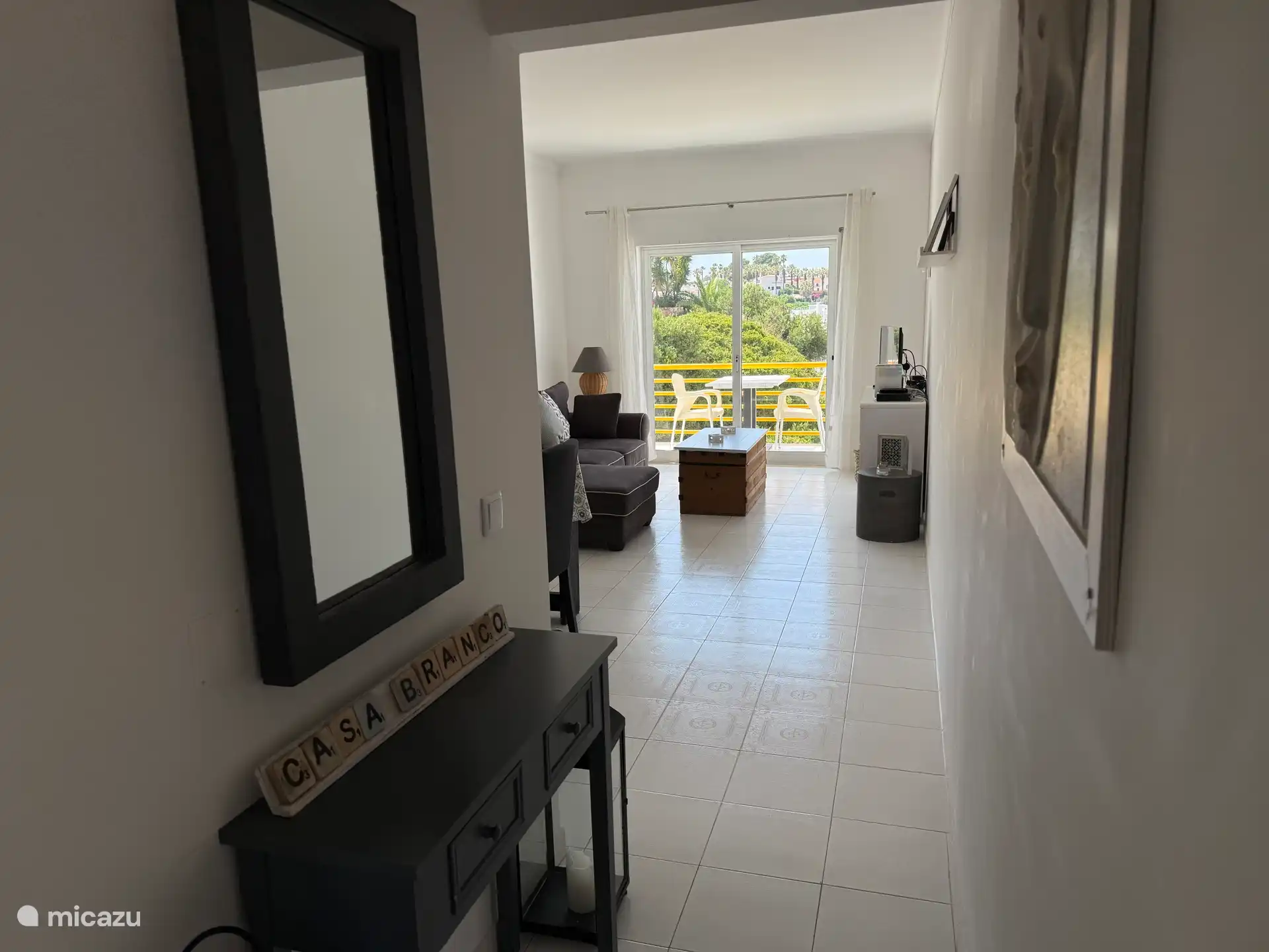 View from the front door