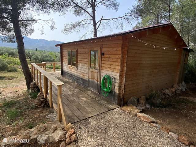 Casa vacacional España, Costa Dorada – cabaña de madera Cabaña La Ametlla