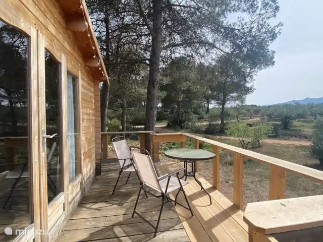 Cabaña L'Ametlla | Espagne, Costa Dorada, Tarragone - cabane en bois / lodge Belle terrasse