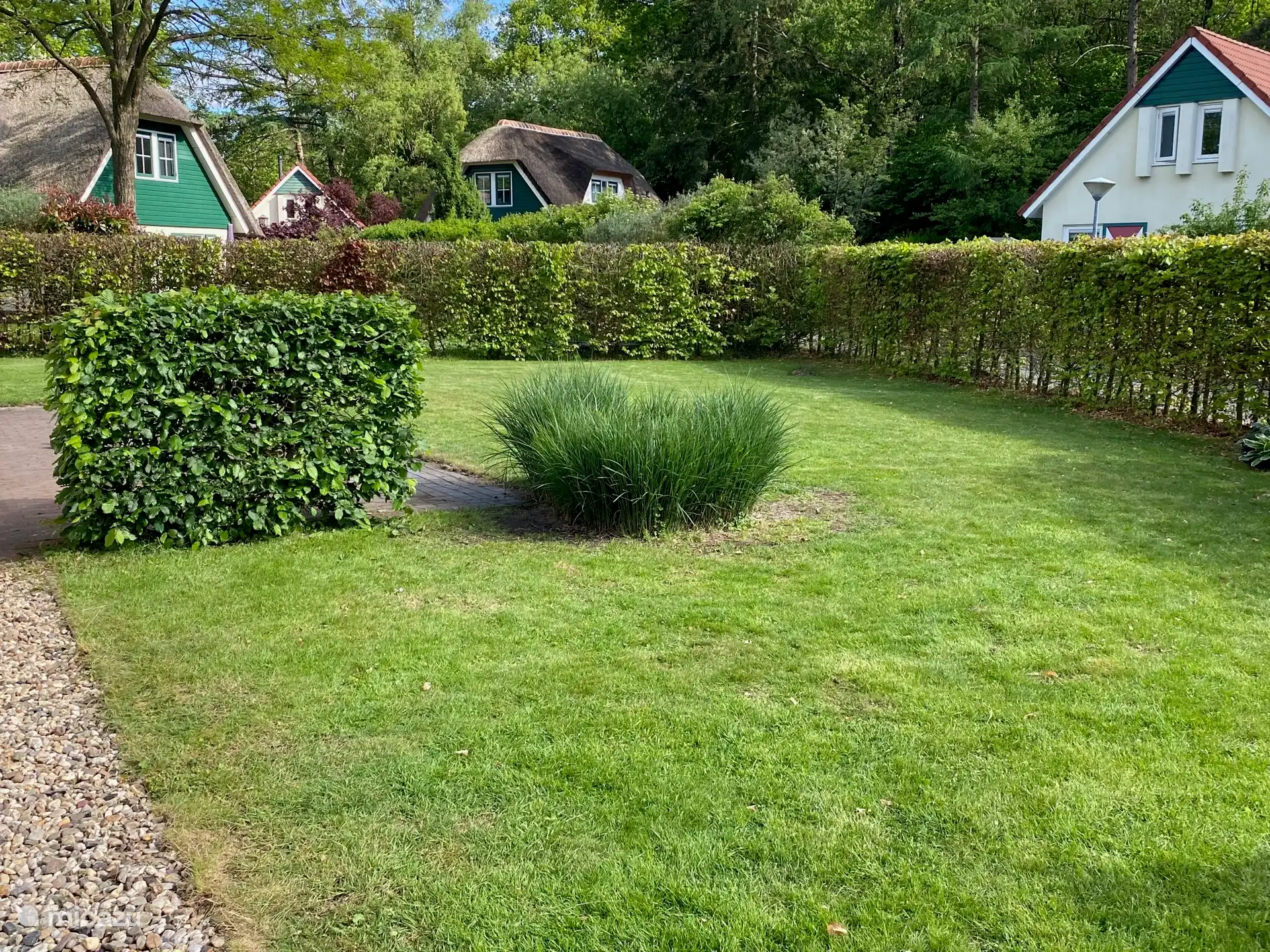 Rechte Seite des Gartens