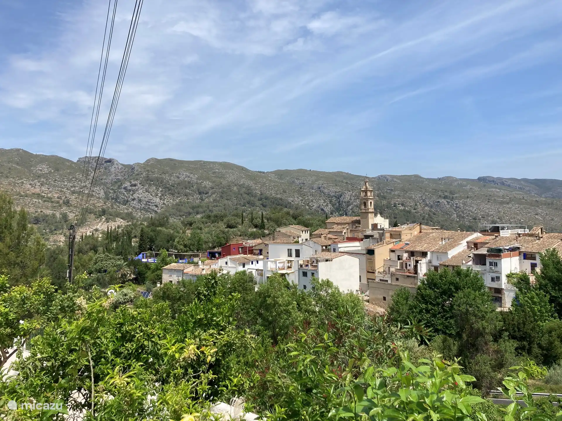 Benissivà vom CV700, mit 71 Einwohnern, zu denen auch ich gehöre :)