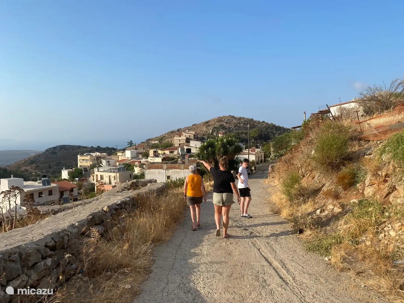 Wandern in der Umgebung von Charaso.