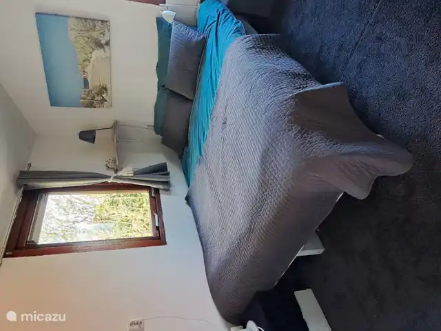 Wandelen, Nederland, Noord-Holland, Schoorldam, tiny house Maries Home Slaapkamer