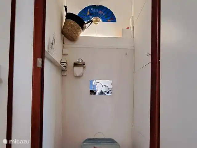 Wandelen, Nederland, Noord-Holland, Schoorldam, tiny house Maries Home Toilet