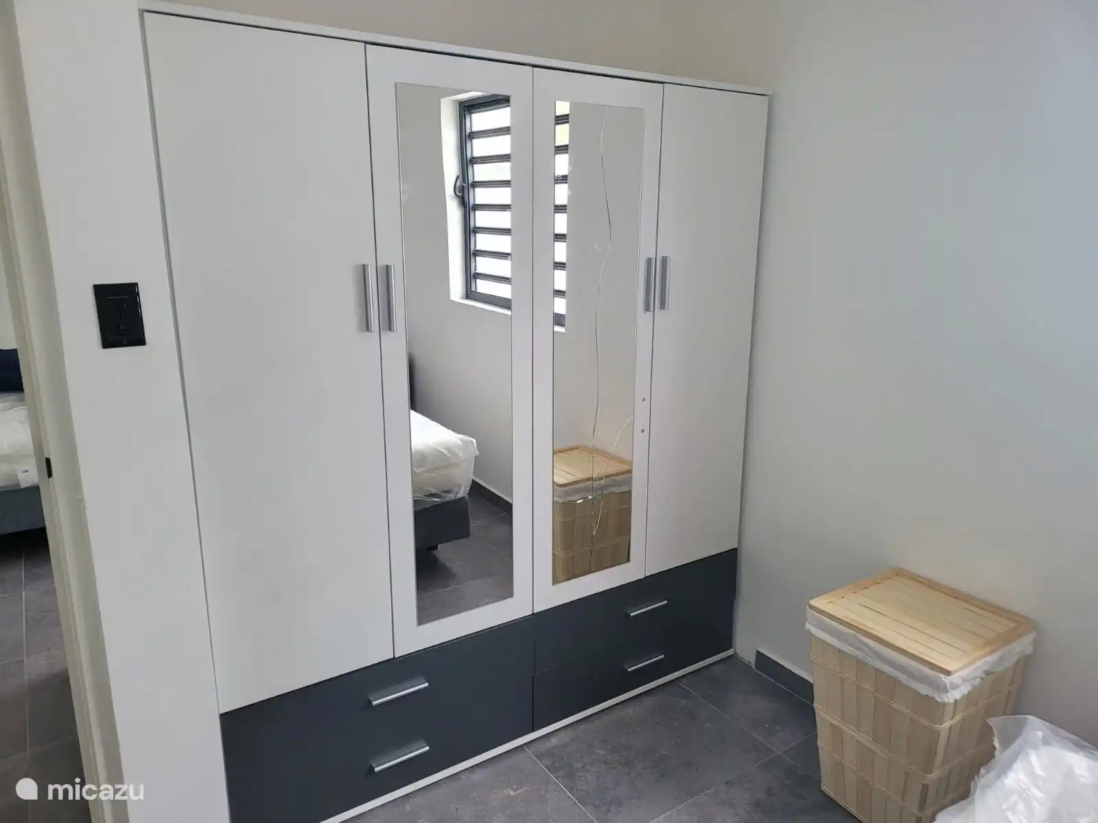 3rd bedroom with spacious linen closet