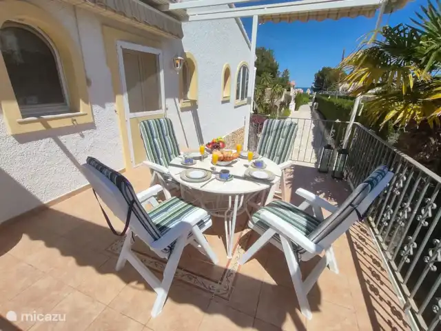 Location de Vacances Espagne, Costa Blanca, Jávea, pension / maison d’hôtes / chambre privée - Jávea; seaview, jacuzzi, pool Terrasse