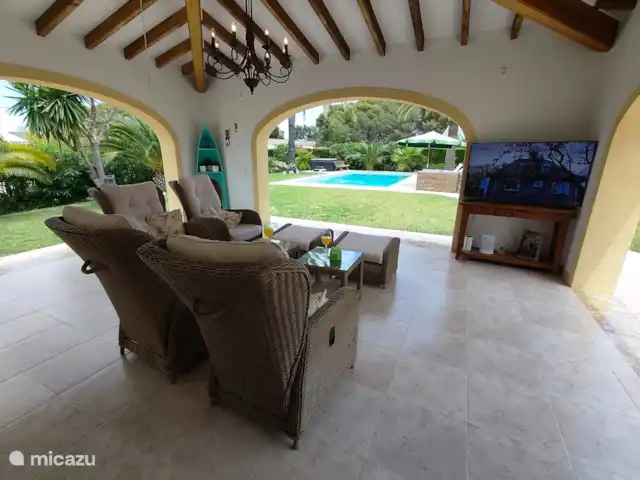 Location de Vacances Espagne, Costa Blanca, Jávea, pension / maison d’hôtes / chambre privée - Jávea; seaview, jacuzzi, pool Terrasse