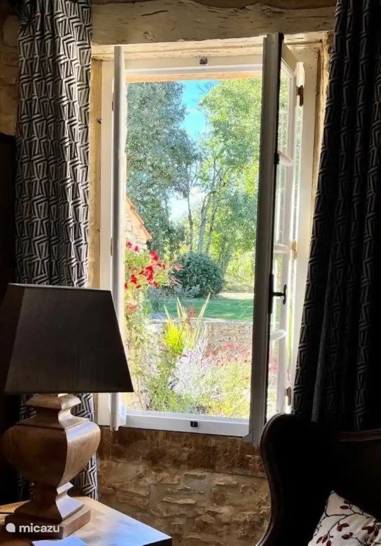 Ein Blick in den Garten