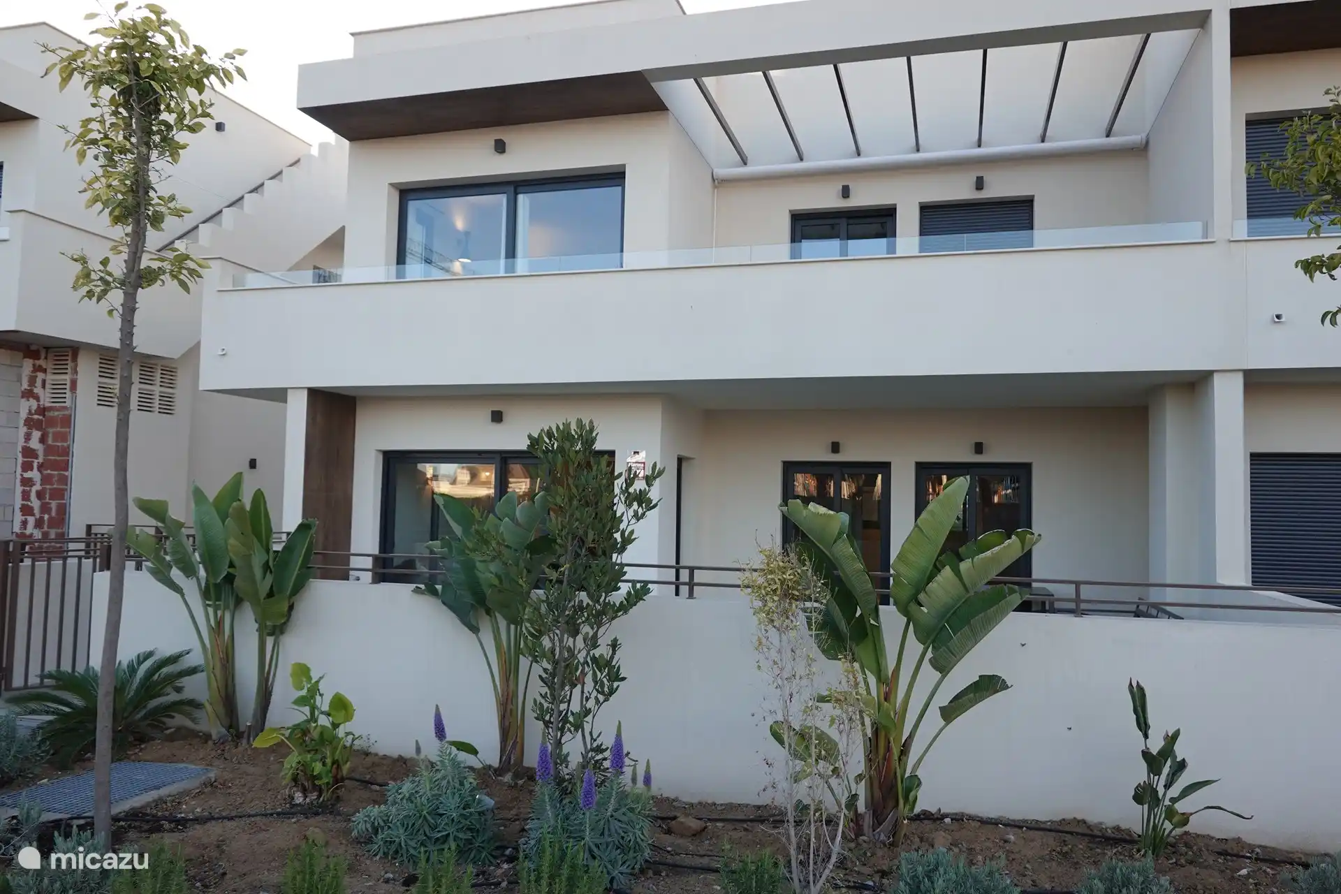 View of the ground floor apartment - direct access to the swimming pool, not every apartment has this access.