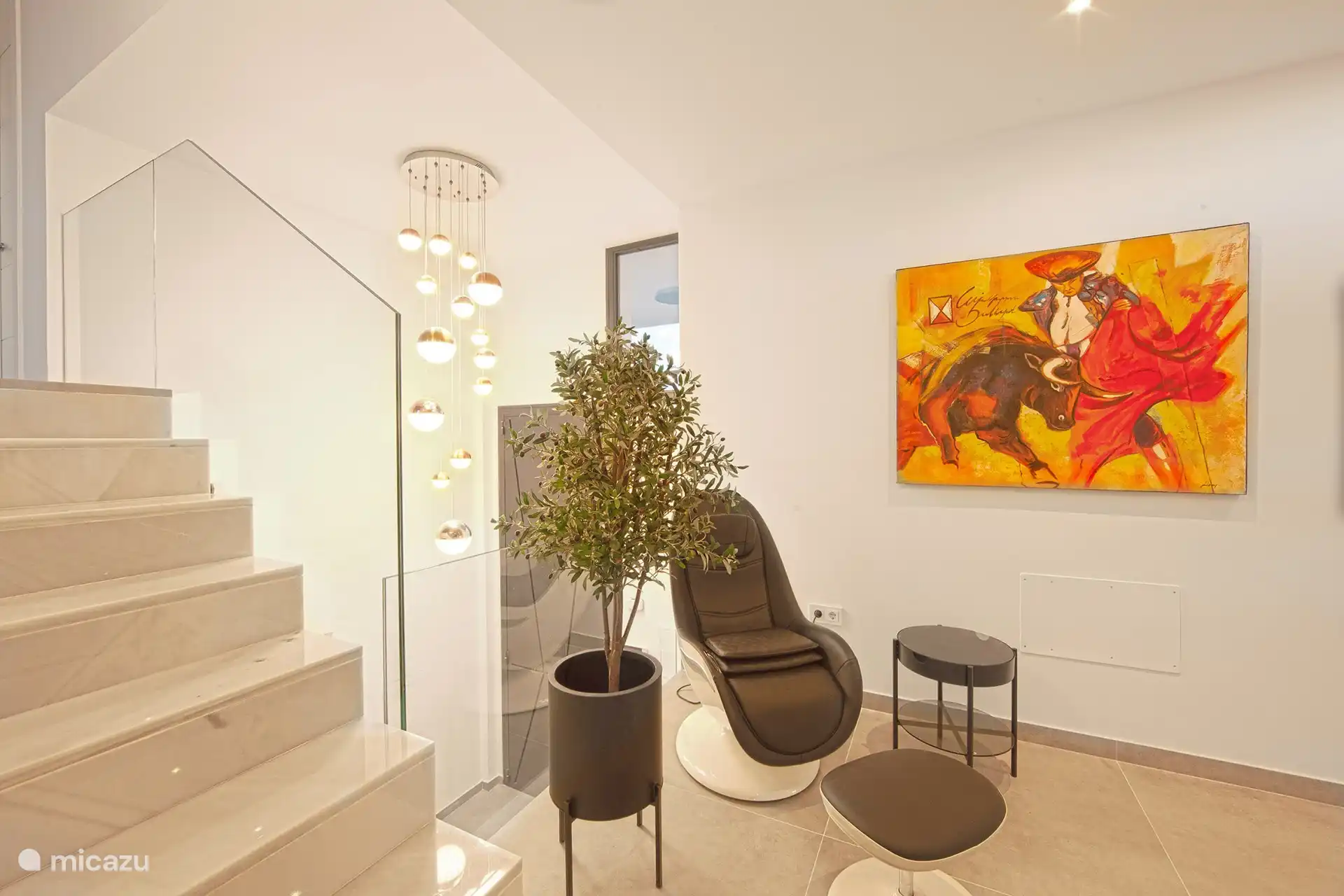 Wohnbereich im zweiten Stock