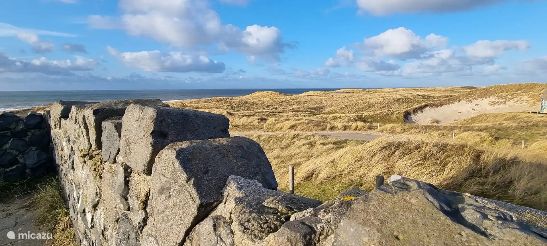 Point de vue de la plage