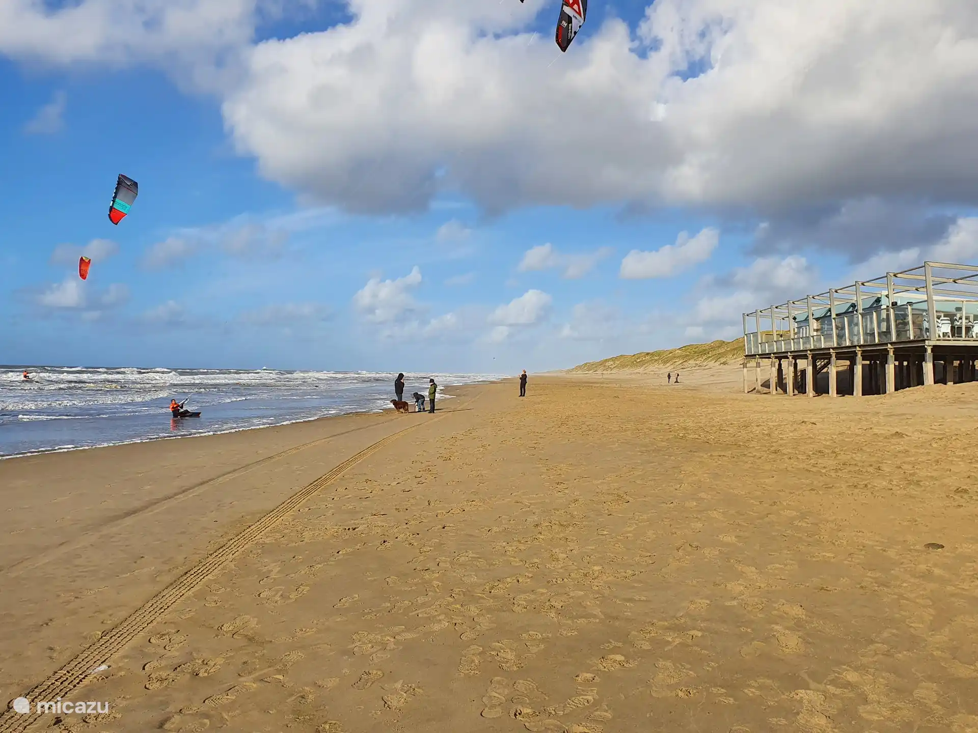 Plage à distance de marche