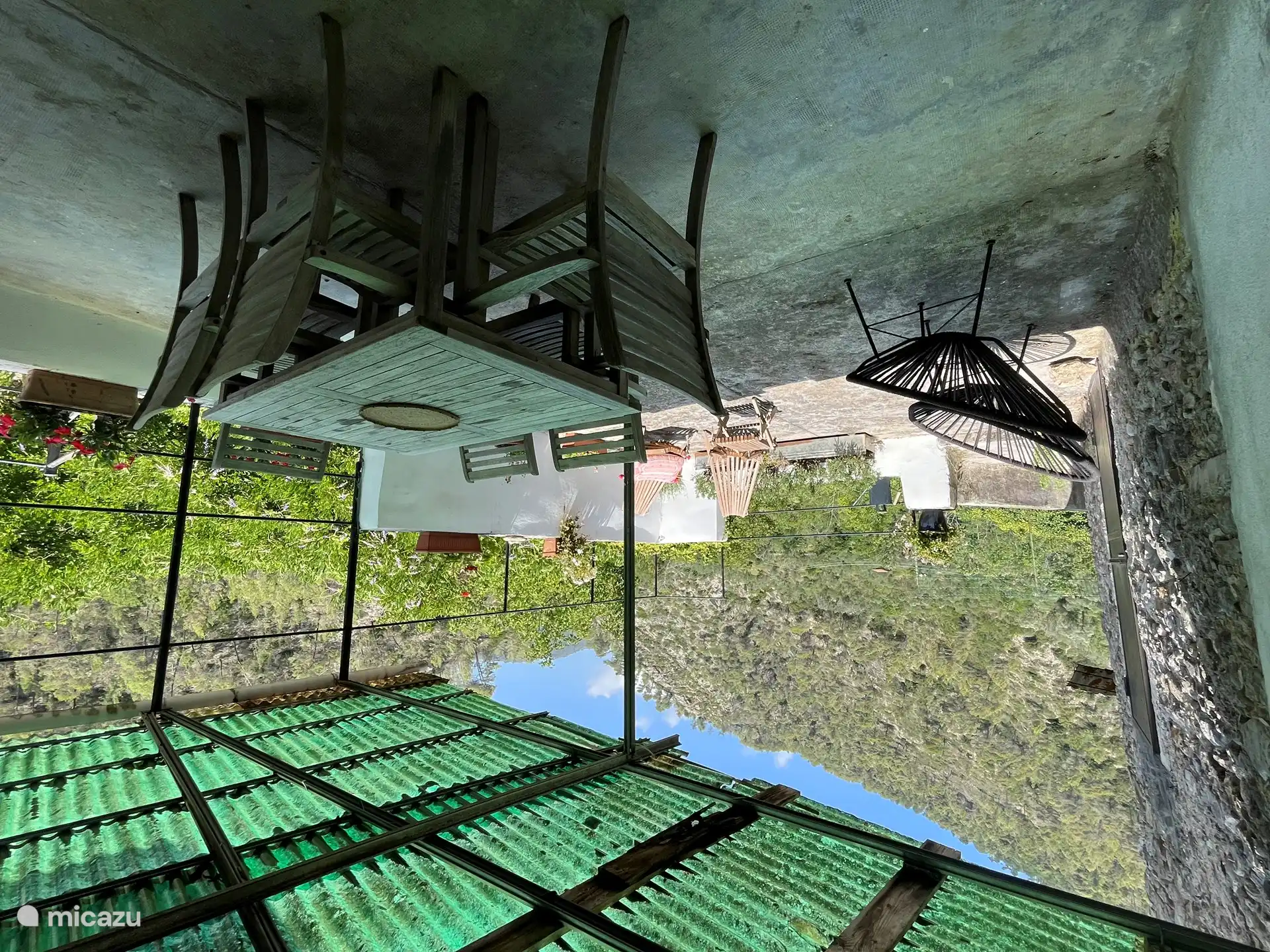 Terrasse im Erdgeschoss