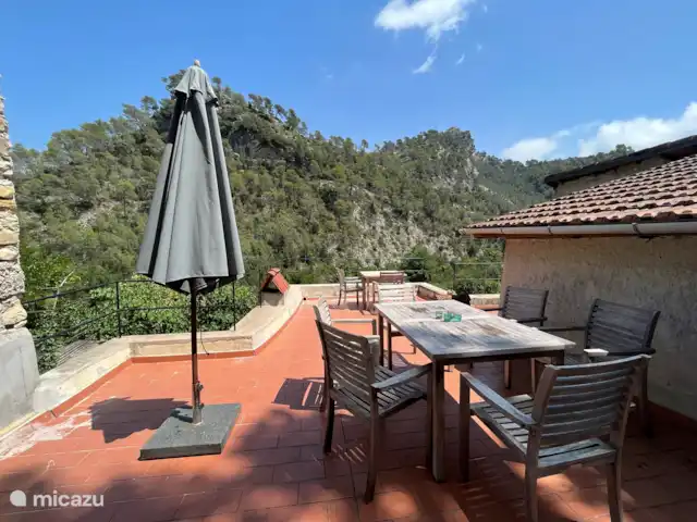 appartement huren in Italië, Ligurië, Olivetta san Michele – Ria Gezamenlijk terras