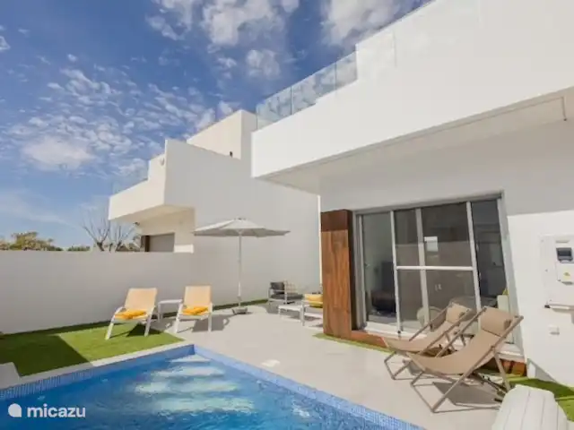Casa Divaa | Espagne, Costa Blanca, San Fulgencio - maison de vacances terrasse ensoleillée avec piscine chauffée