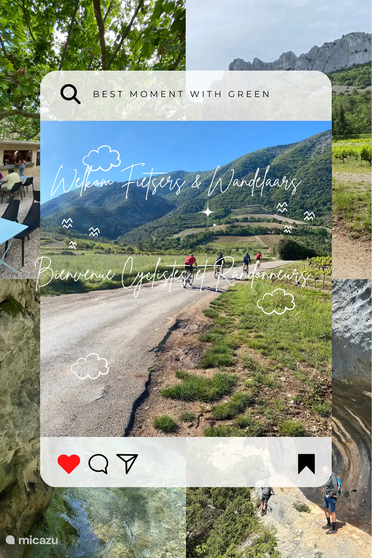 Ciclismo por la zona