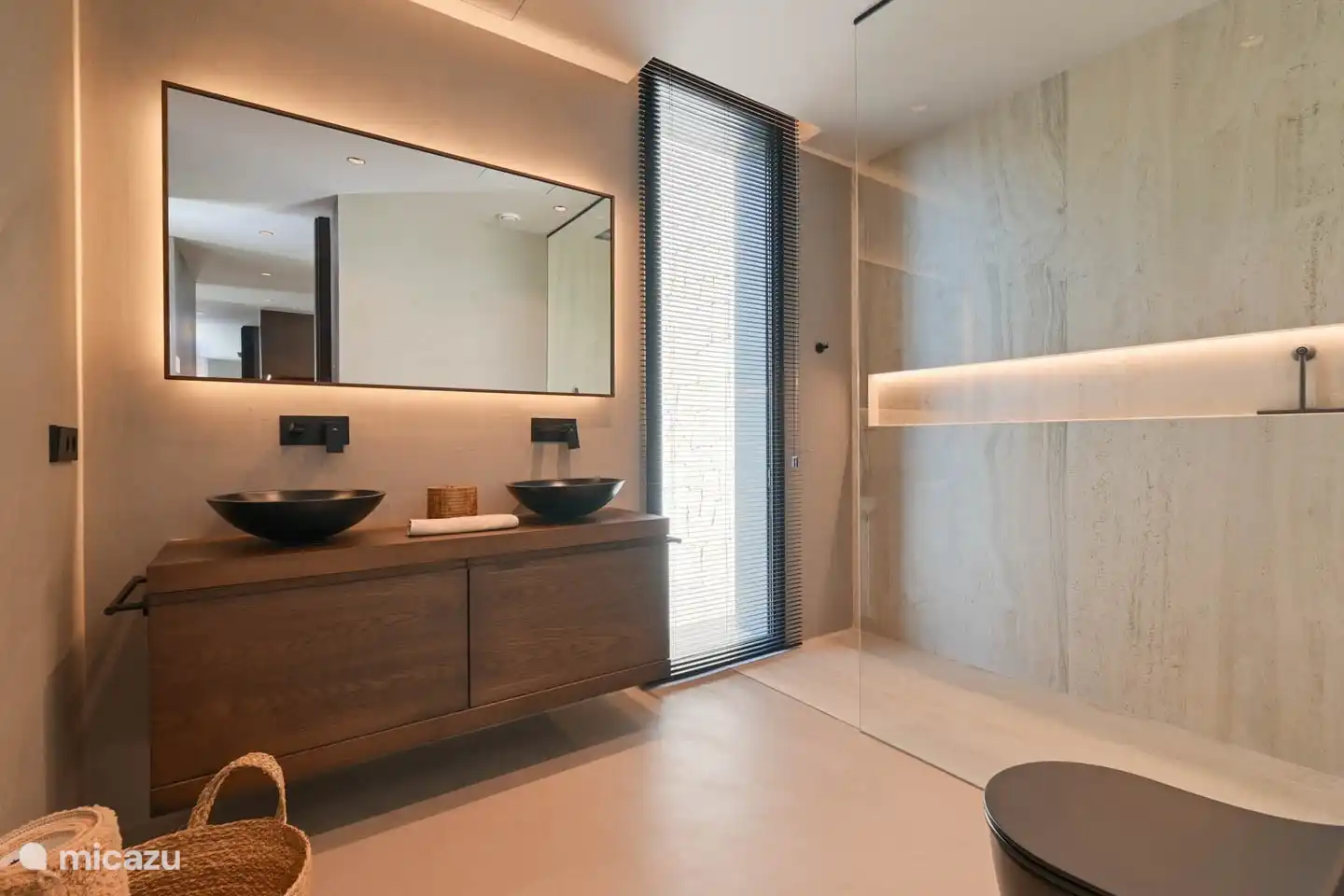 Badezimmer im Obergeschoss 