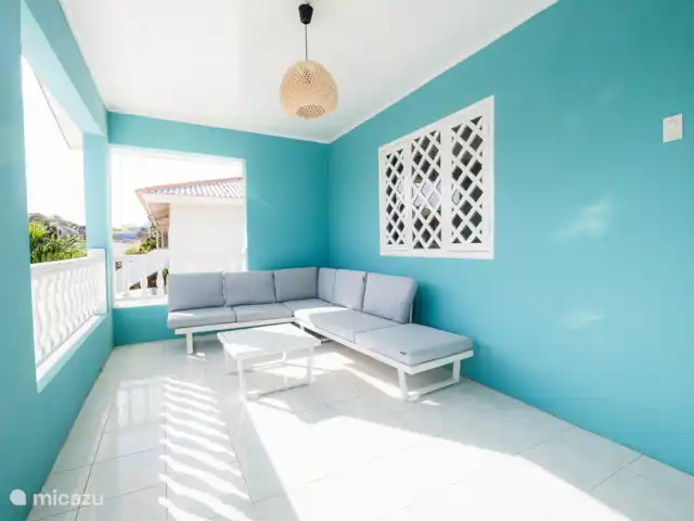 Villa Cas Grandí en Curazao, Banda Arriba (este), Cas Grandi - villa Balcón al frente