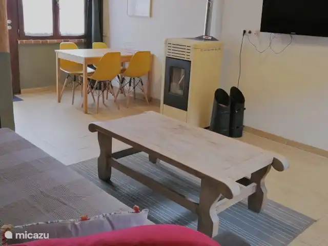 Mas de Pau - Apartamento Pino huren in Spanje, Aragón, Fuentespalda - landhuis / kasteel eetkamer/woonkamer