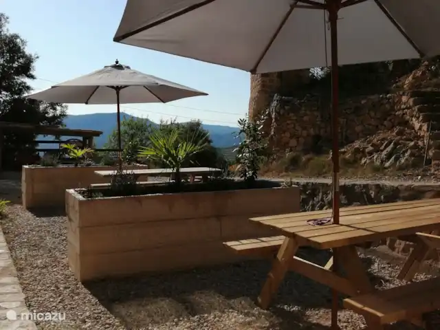 Mas de Pau - Apartamento Carrasca huren in Spanje, Aragón, Fuentespalda - landhuis / kasteel terras