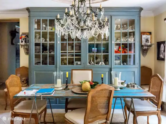 Villa les Chiens en Francia, Costa Azul, Cogolin - casa vacacional Comedor