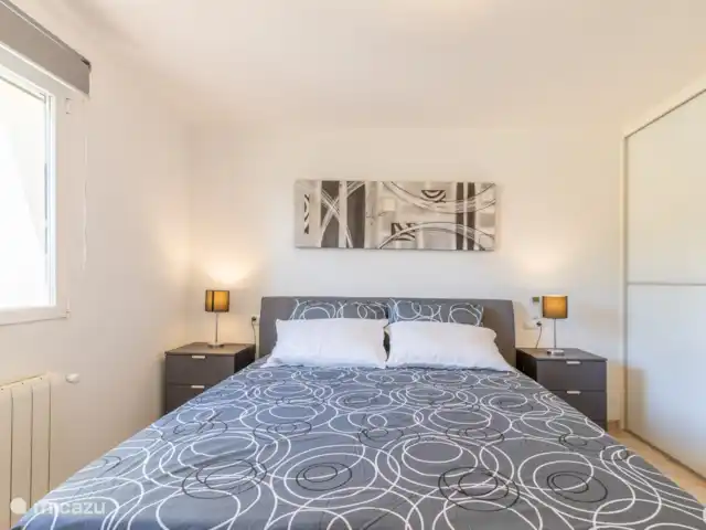 villa en España, Costa Blanca, Moraira – Casa Sol Y Mar Moraira Dormitorio 1 de un apartamento independiente con cerradura en la planta baja