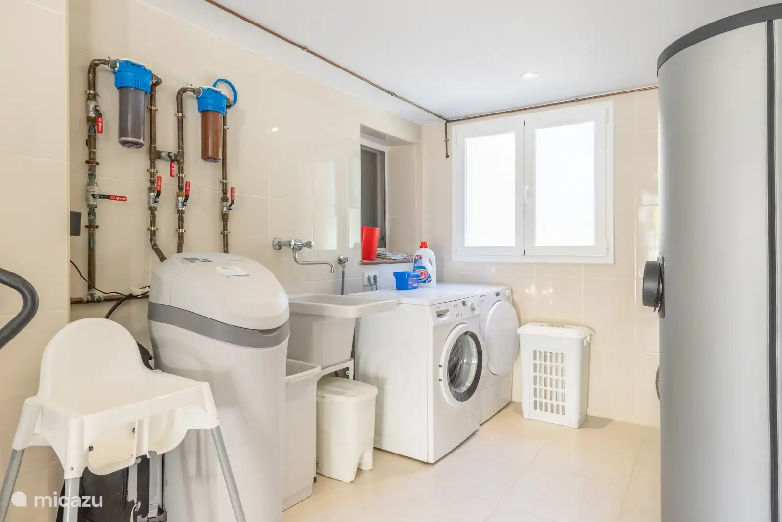 Wasch- und Bügelraum