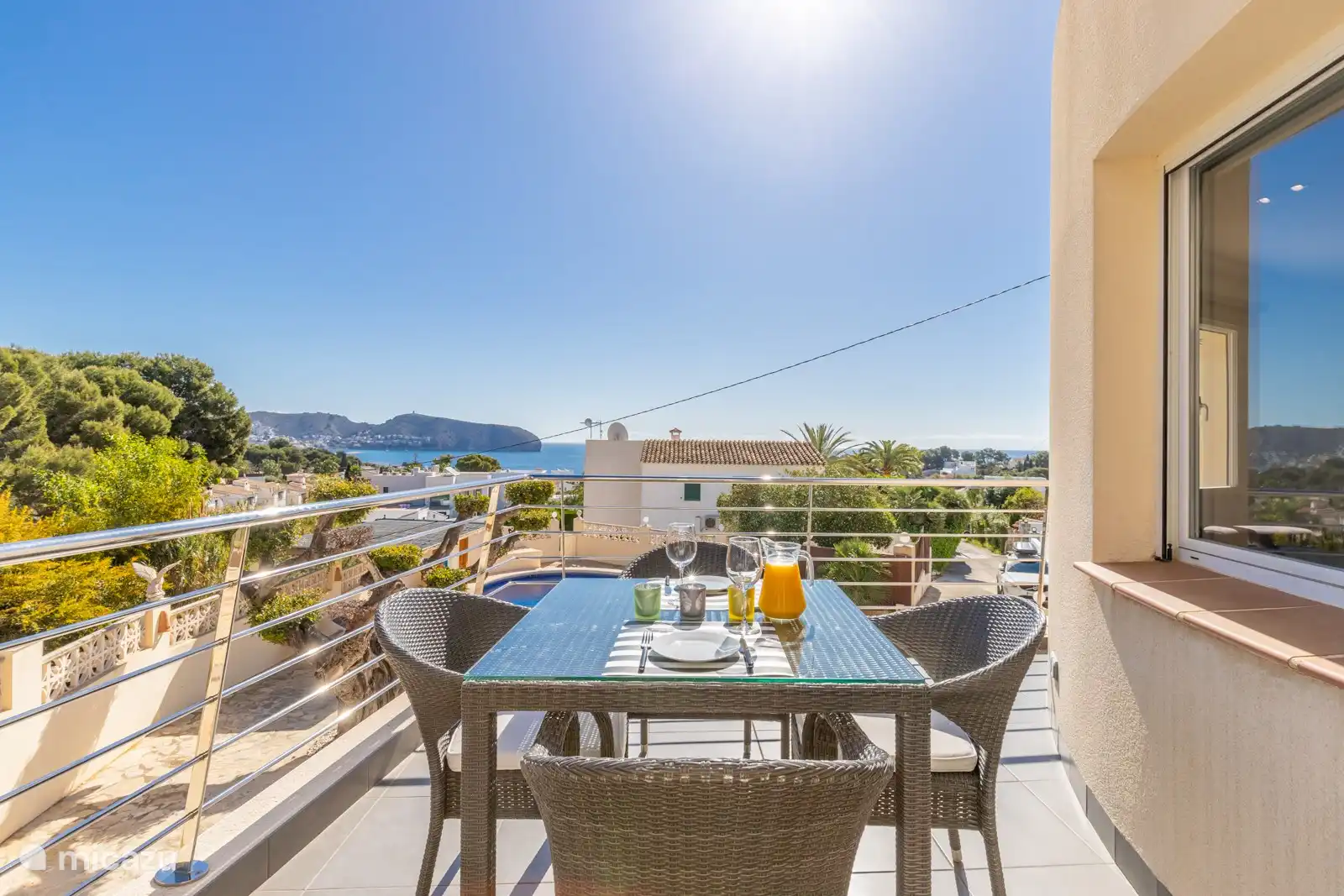 Hauptschlafzimmer mit Terrasse