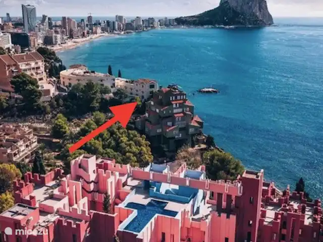 appartement huren in Spanje, Costa Blanca, Calpe – Amfitheater Bofill Calpe Oro Lokatie Amfiteater