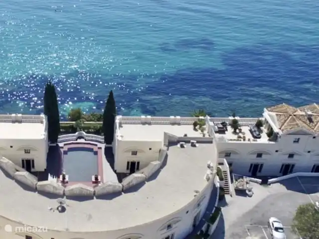 appartement huren in Spanje, Costa Blanca, Calpe – Amfitheater Bofill Calpe Oro Bovenaanzicht Oro Amfiteater